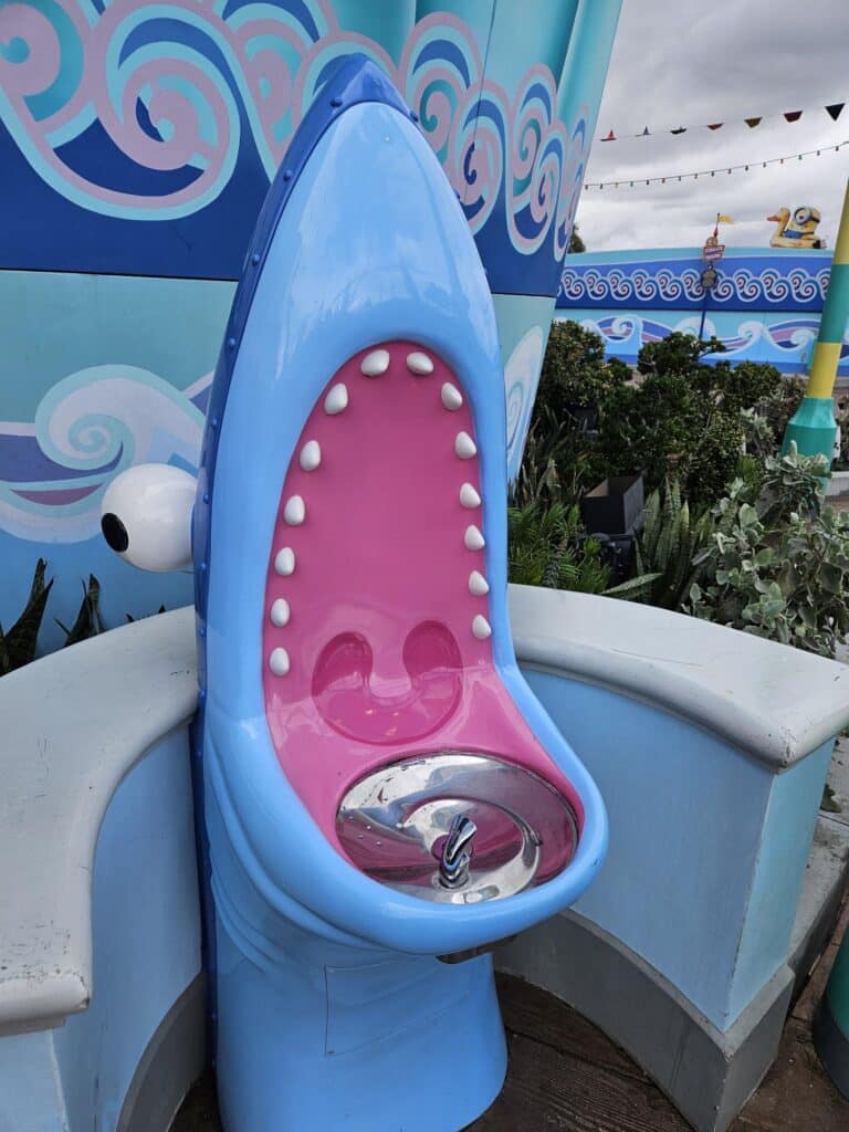 Haws employee James VanBrunt spotted this Haws Drinking Fountain at Super Silly Fun Land at Universal Studios in Hollywood, California.